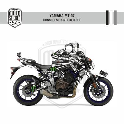 Yamaha MT-07 Rossi Design Beyaz Görsel 1
