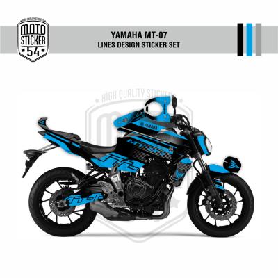 Yamaha MT-07 v1 Lines Design Görsel Renk 10