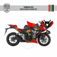 Yamaha R25 Eski Kasa Joker Design Görsel Kırmızı Yeşil