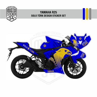 Yamaha R25 Eski Kasa Solo Türk Design Görsel Lacivert