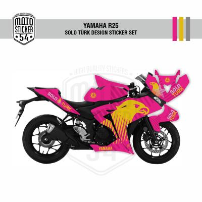 Yamaha R25 Eski Kasa Solo Türk Design Görsel Pembe