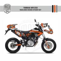 Yamaha WR125X Racelines Design Turuncu Görsel 1