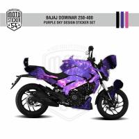 Bajaj Dominar Mor Gökyüzü Tasarım Görsel