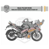 Bajaj Pulsar RS200 Fabulous Hudson Hornet Design Görsel 4