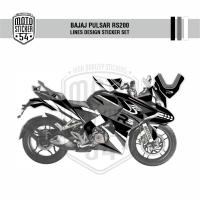 Bajaj Pulsar RS200 Lines Design Görsel Renk 12
