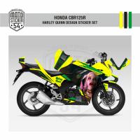 Honda CBR125R Harley Quinn Design Görsel Sarı Yeşil 1.png