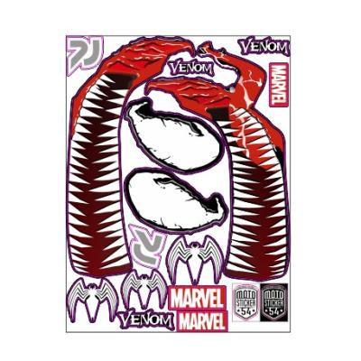 VENOM MODEL KASK STİCKER SET- PARLAK