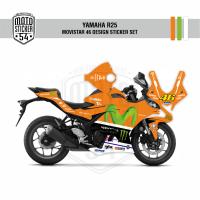 Yamaha R25 2019 Movistar Design Görsel Turuncu
