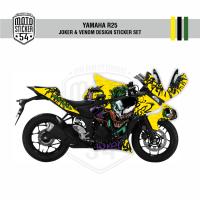 Yamaha R25 Eski Kasa Joker & Venom Design Görsel Sarı