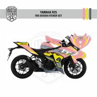 Yamaha R25 Eski Kasa VDS Design Görsel Toz Pembe